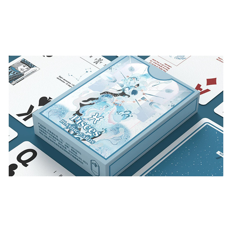 Pisces Playing Cards by WohStudio