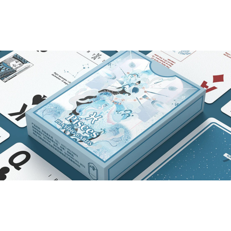 Pisces Playing Cards by WohStudio