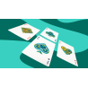Play Dead V2 Playing Cards by Riffle Shuffle