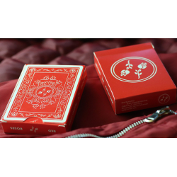 Red Roses Playing Cards by Daniel Schneider
