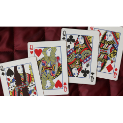 Red Roses Playing Cards by Daniel Schneider