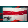 Red Stripe Playing Cards