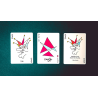 Red Stripe Playing Cards