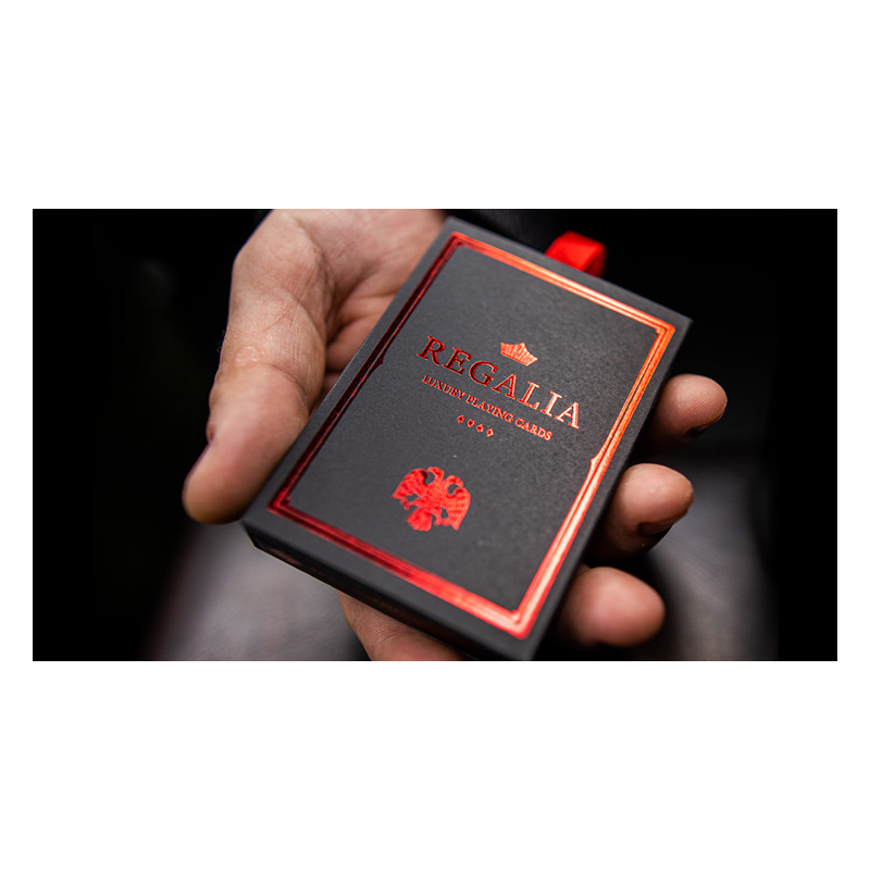 Regalia Red Playing Cards (Signature Edition) by Shin Lim
