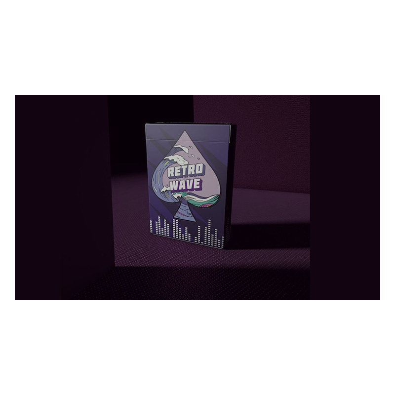 Retro Wave Playing Cards