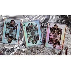 Robo-Geisha playing cards by Evokad