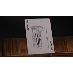 Roots Playing Cards (Teak) by Room One