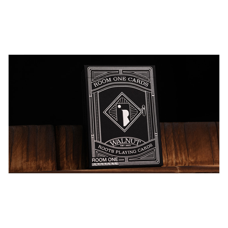 Roots Playing Cards (Walnut) by Room One