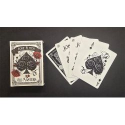 Rose Elites - Old Masters (Black) Marked Deck Playing Cards