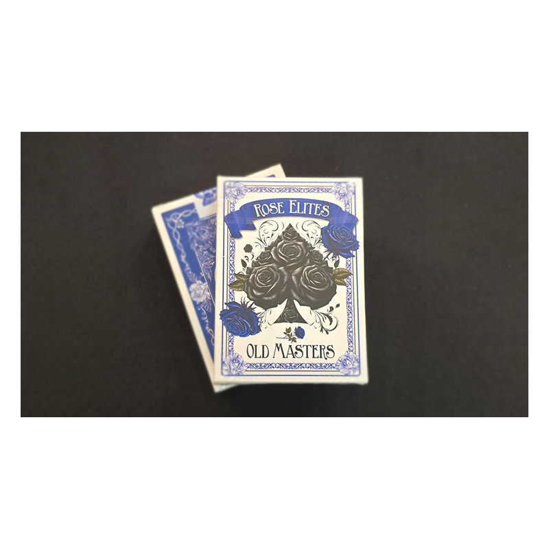 Rose Elites - Old Masters (Blue) Marked Deck Playing Cards