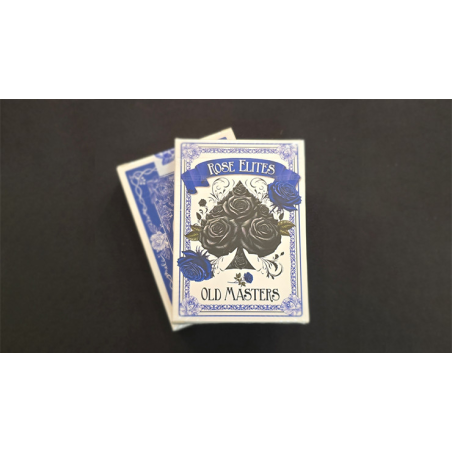 Rose Elites - Old Masters (Blue) Marked Deck Playing Cards