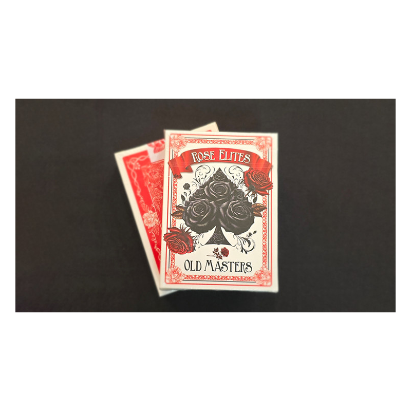 Rose Elites - Old Masters (Red) Marked Deck Playing Cards