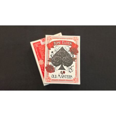 Rose Elites - Old Masters (Red) Marked Deck Playing Cards