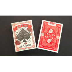 Rose Elites - Old Masters (Red) Marked Deck Playing Cards