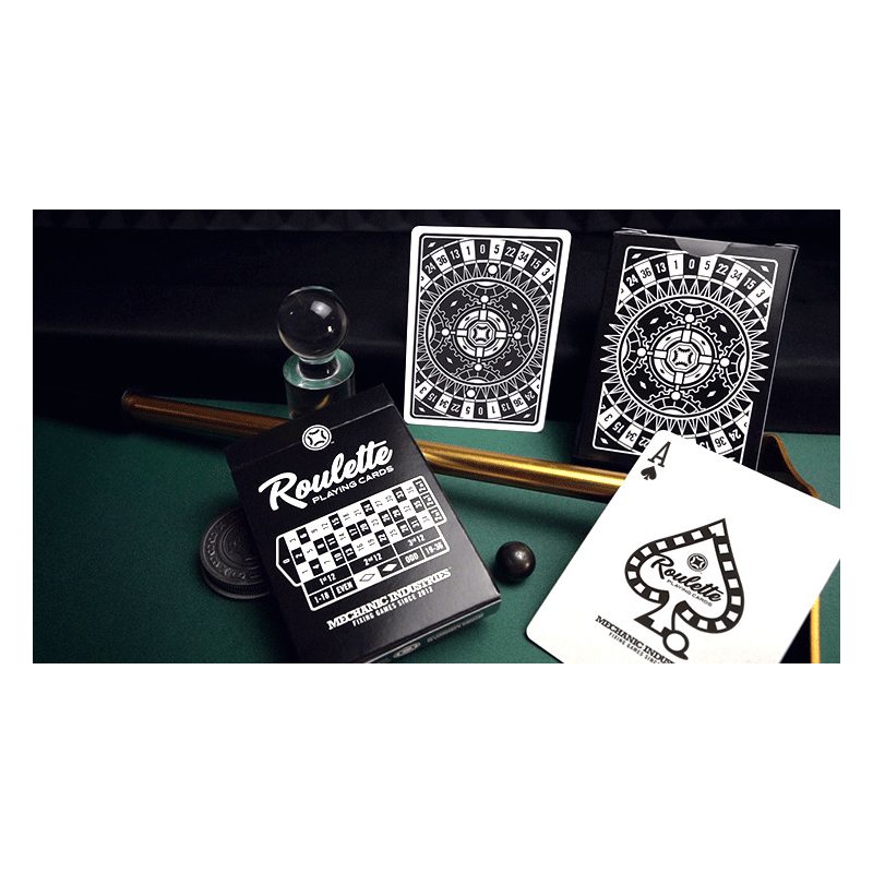 Roulette Playing Cards by Mechanic Industries