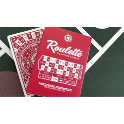 Roulette (Red) Playing Cards by Mechanic Industries