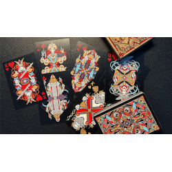 Sacred Legends Black Edition Playing Cards by HypieLab