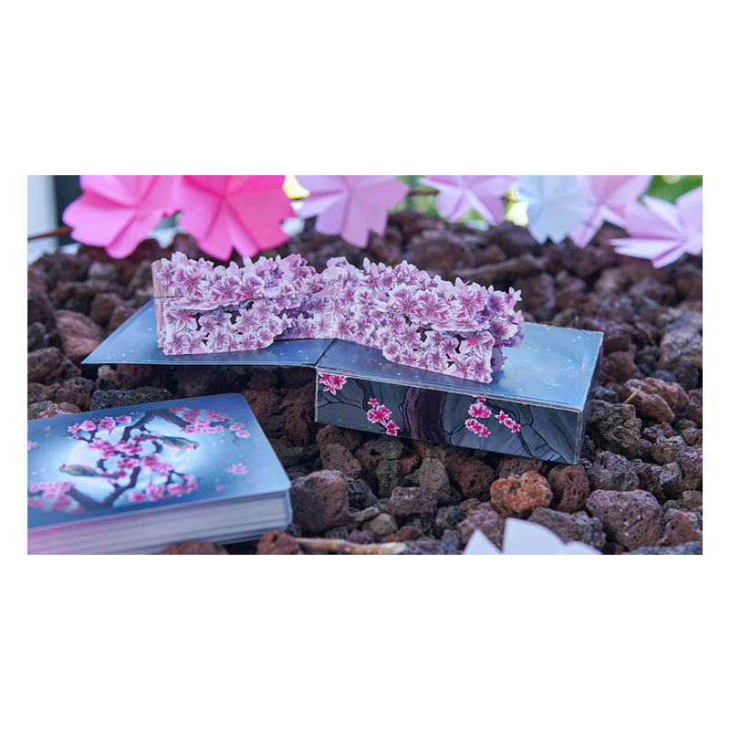 Sakura Renaissance 3D Pop-up Moonlight Edition Playing Cards