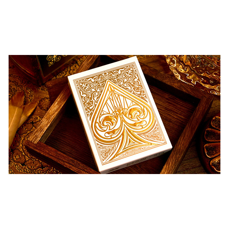 Sanctuary (Gold) Playing Cards