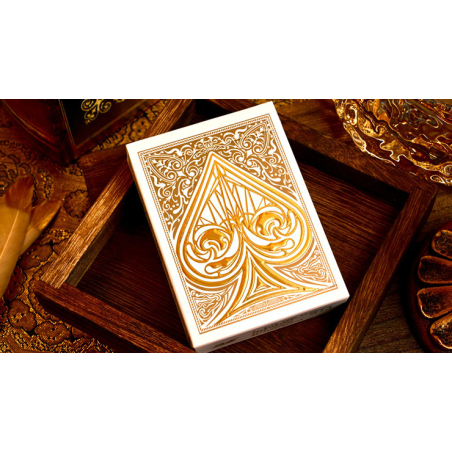 Sanctuary (Gold) Playing Cards