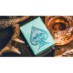 Sanctuary (Cyan) Playing Cards