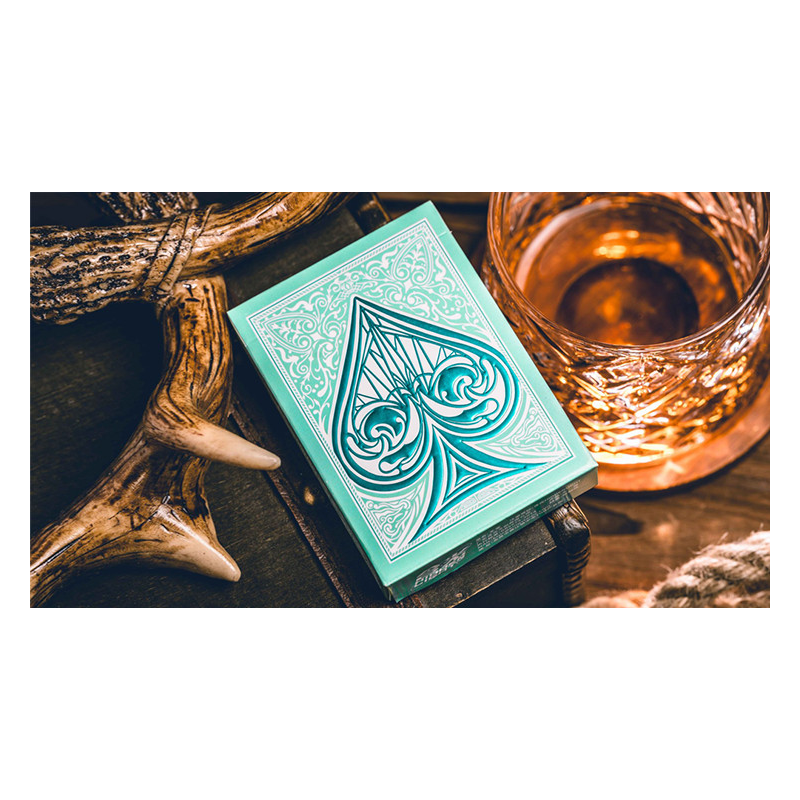 Sanctuary (Cyan) Playing Cards