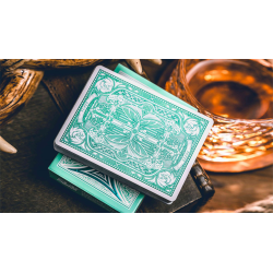 Sanctuary (Cyan) Playing Cards