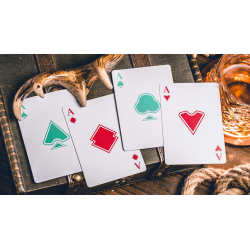 Sanctuary (Cyan) Playing Cards