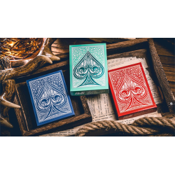 Sanctuary (Cyan) Playing Cards