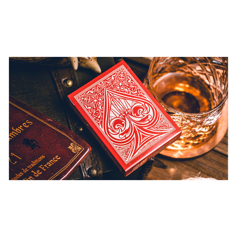 Sanctuary (Red) Playing Cards