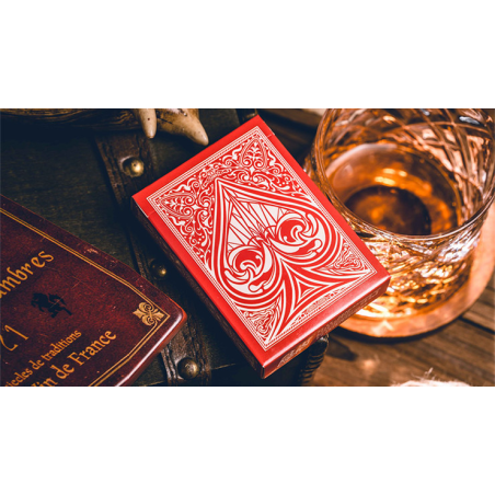 Sanctuary (Red) Playing Cards