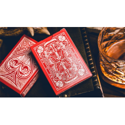 Sanctuary (Red) Playing Cards