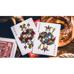 Sanctuary (Red) Playing Cards