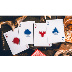 Sanctuary (Red) Playing Cards