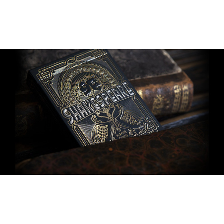Shakespeare (Black) Playing Cards
