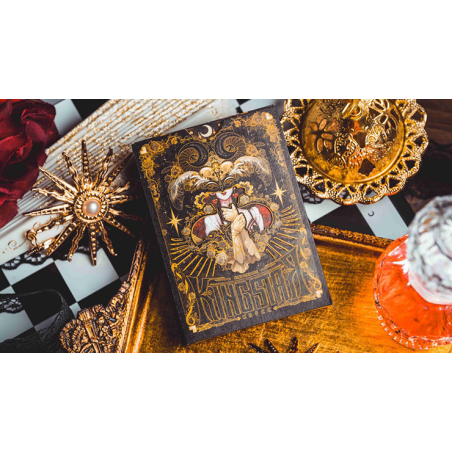 Silence V3 (Black) Playing Cards by KING STAR