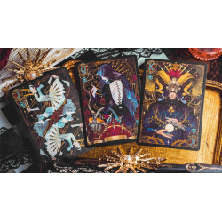 Silence V3 (Black) Playing Cards by KING STAR