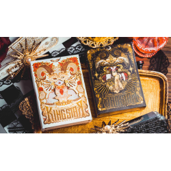 Silence V3 (Black) Playing Cards by KING STAR