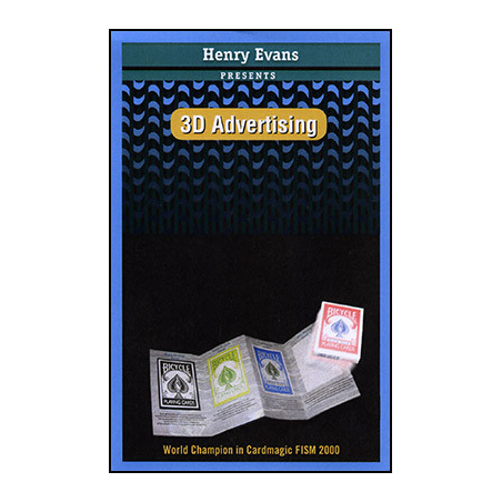 3D Advertising by Henry Evans - Trick