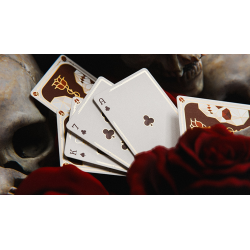 Skulls and Roses Playing Cards