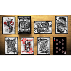 Silver Dragon (Standard Edition) Playing Cards by Craig Maidment