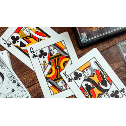 Smoke and Mirror (Smoke-White) Deluxe Limited Edition Playing Cards by Dan and Dave
