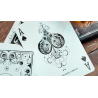 Smoke and Mirror (Smoke-White) Deluxe Limited Edition Playing Cards by Dan and Dave