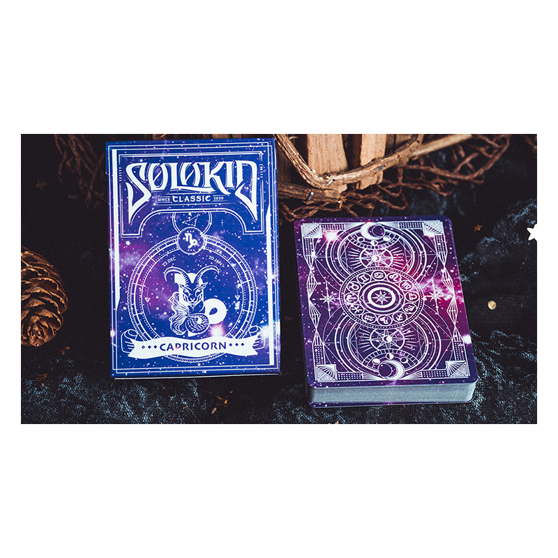 Solokid Constellation Series V2 (Capricorn) Playing Cards by Solokid Playing Card Co.