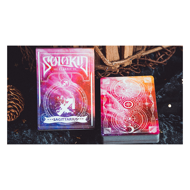 Solokid Constellation Series V2 (Sagittarius) Playing Cards by Solokid Playing Card Co.