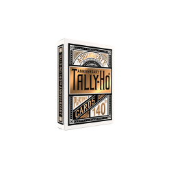 Tally Ho 140th Anniversary (Metaluxe) Playing Cards by US Playing Card