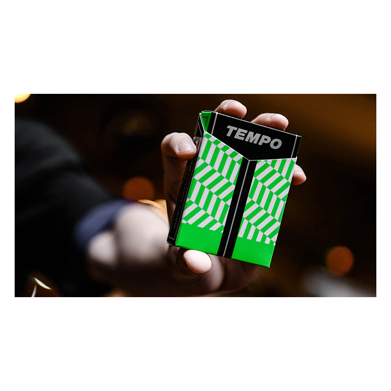 Tempo Green Playing Cards