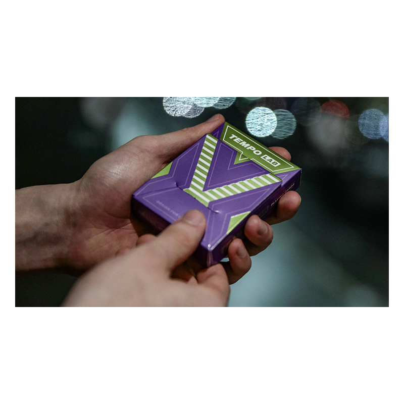Tempo-Lab Purple Playing Cards
