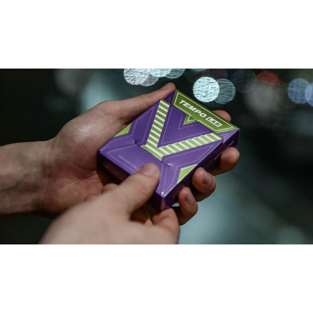 Tempo-Lab Purple Playing Cards