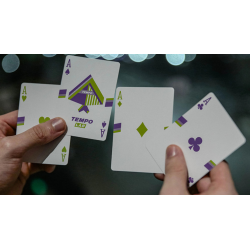 Tempo-Lab Purple Playing Cards